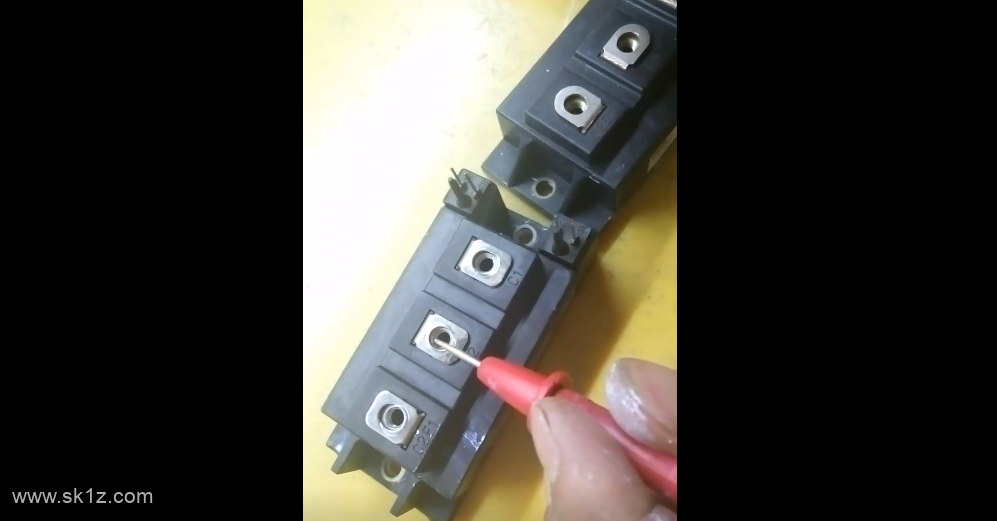 【视频】FANUC放大器过电流报警，模块测量方法