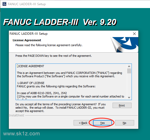 FANUC LADDER-Ⅲ V9.2 软件下载及安装步骤
