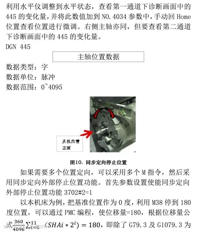 FANUC | 31i系统主轴同步定向功能应用