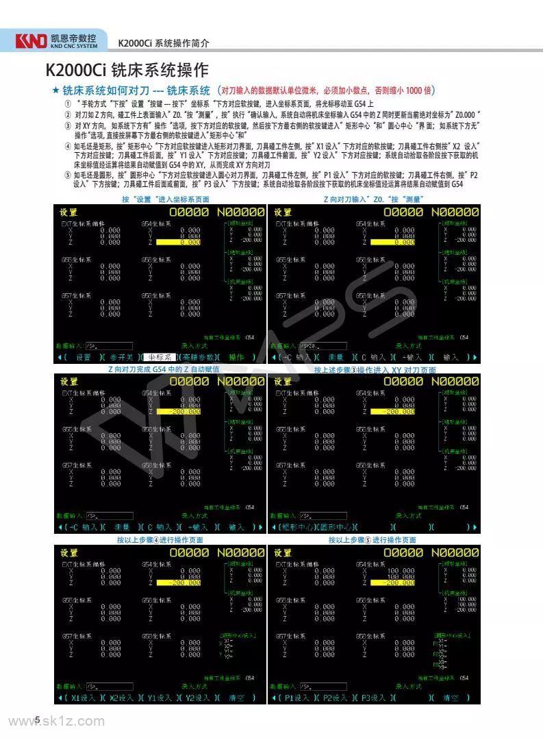 K2000MCi系统操作说明