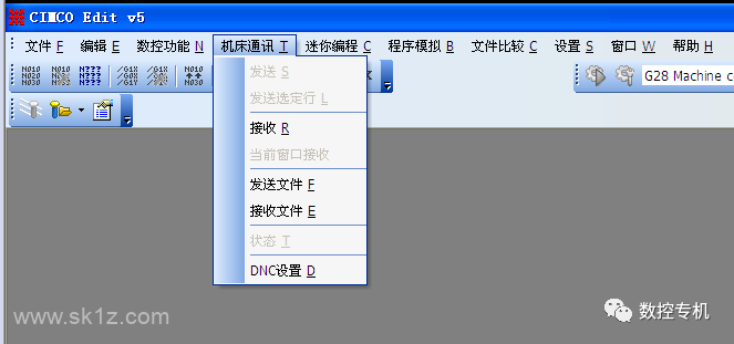 SINUMERIK 808D RS232串口的使用