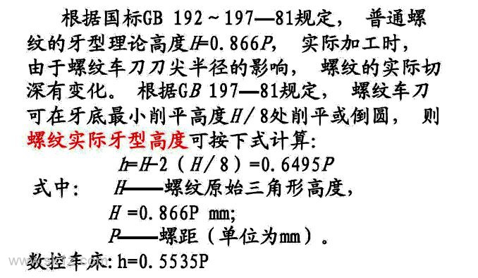 数控编程之G32详解