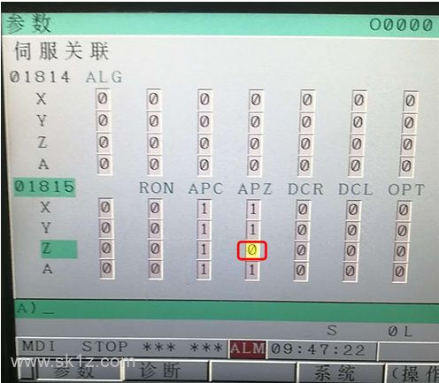 FANUC | Z轴回原点有撞击声，怎么办？