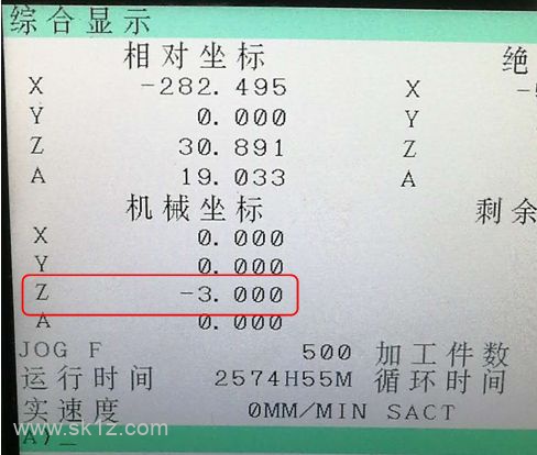 FANUC | Z轴回原点有撞击声，怎么办？