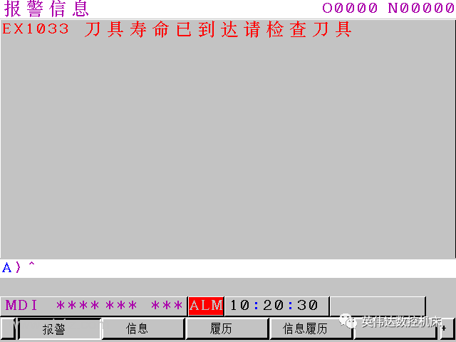 FANUC刀具寿命管理功能相关参数介绍