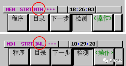 FANUC | 状态栏显示的内容是什么含义？