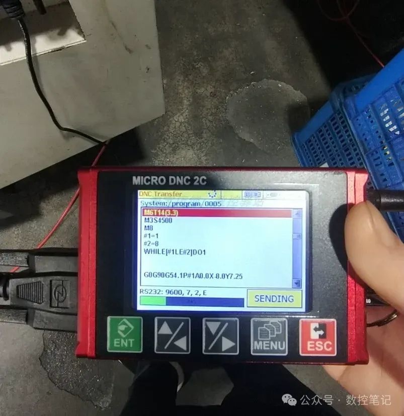 MICRO DNC2传输机CNC老数控机床加装U盘传输
