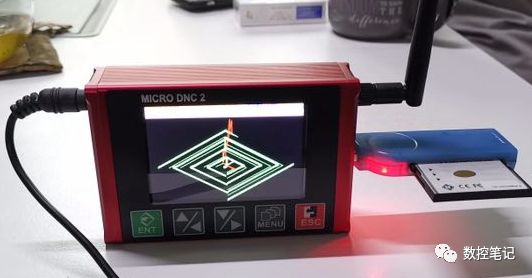 MICRO DNC2传输机CNC老数控机床加装U盘传输