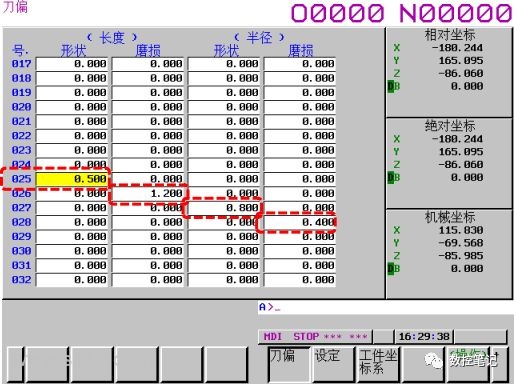 FANUC | G10可编程数据的应用举例