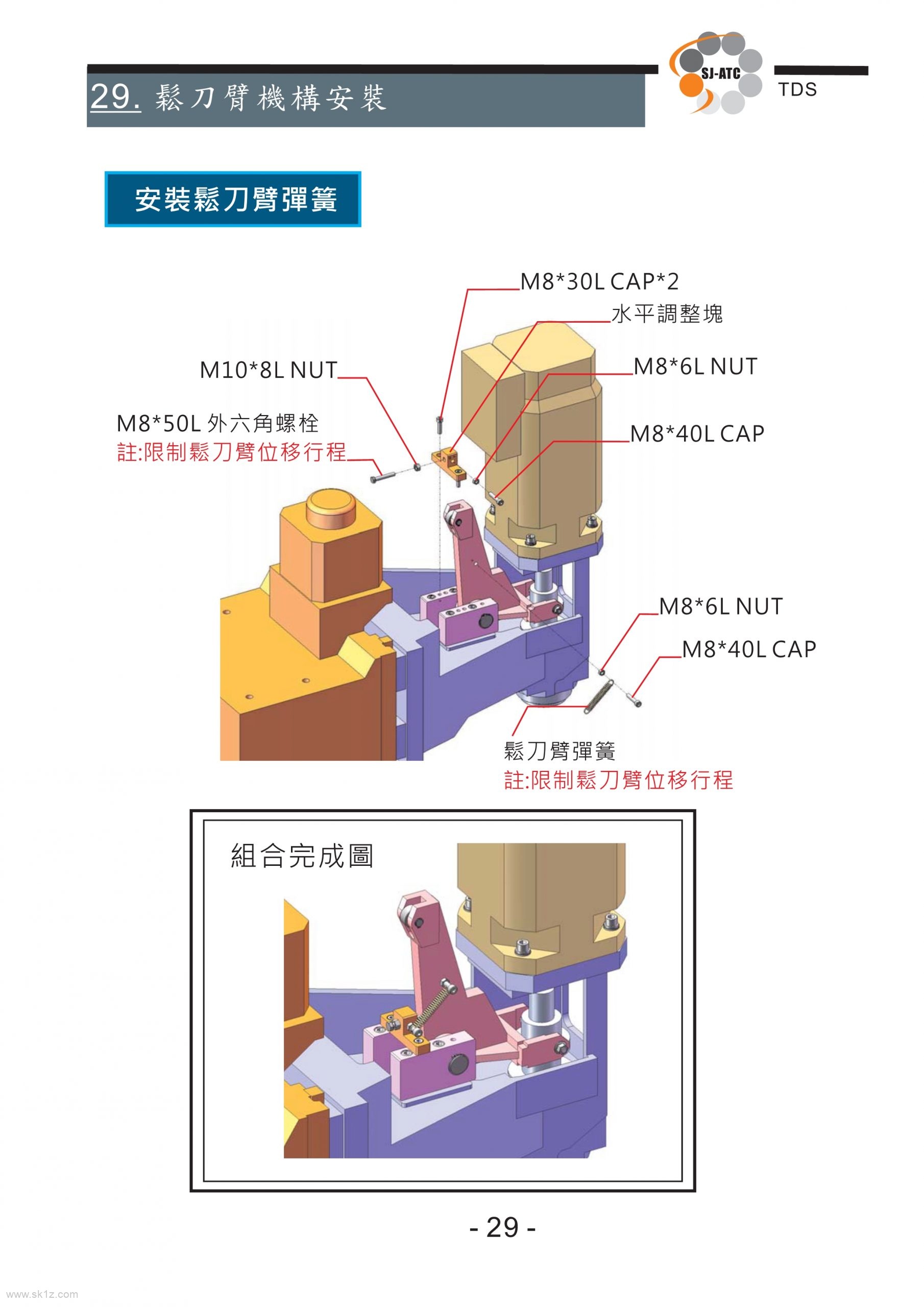 TDS圣杰全闭环系统伺服刀库技术手册（ASDA-A2台达驱动器）