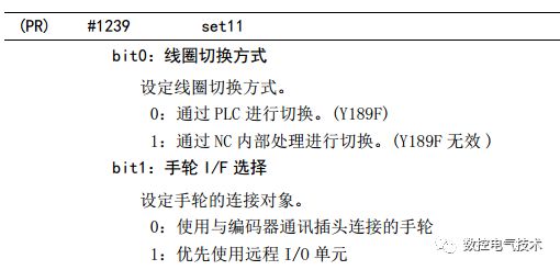 三菱系统手轮总结