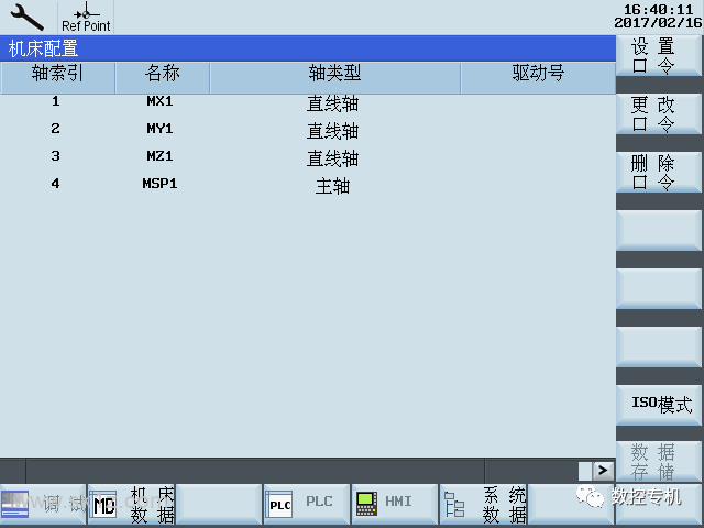西门子｜808D数控系统快捷键介绍