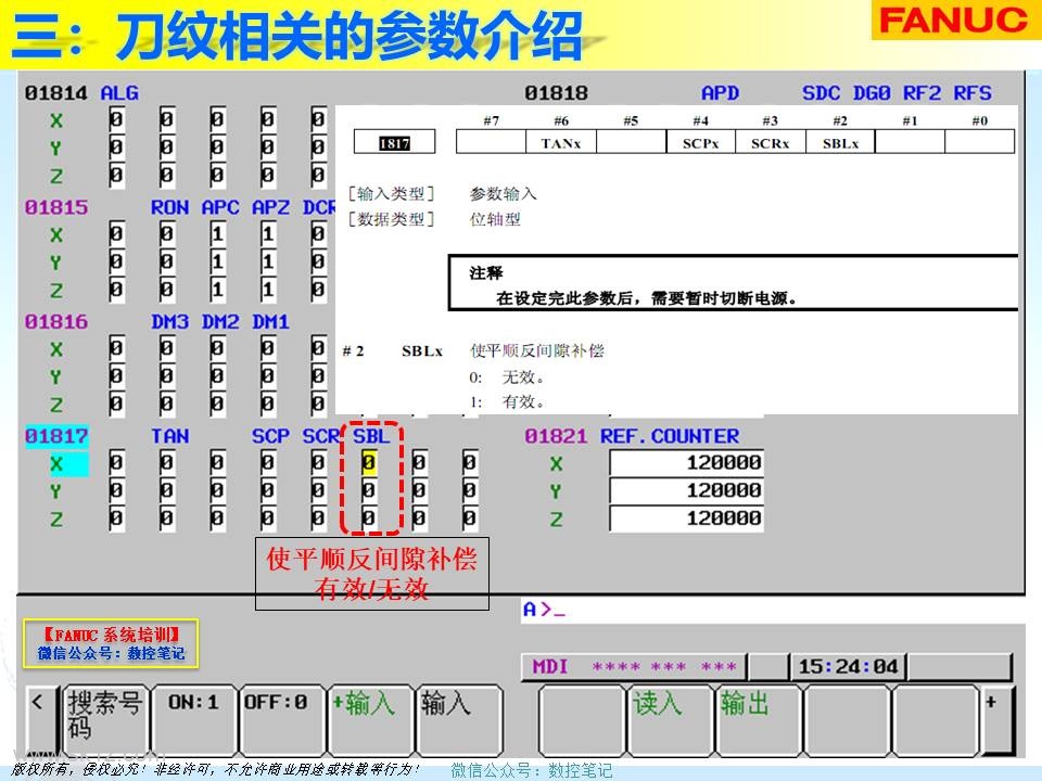 FANUC | 刀纹剖析及解决案例