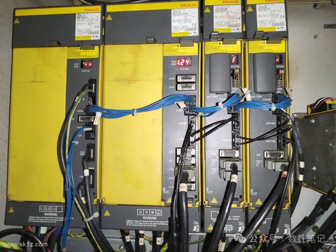 FANUC | 各散热风扇报警信息汇总