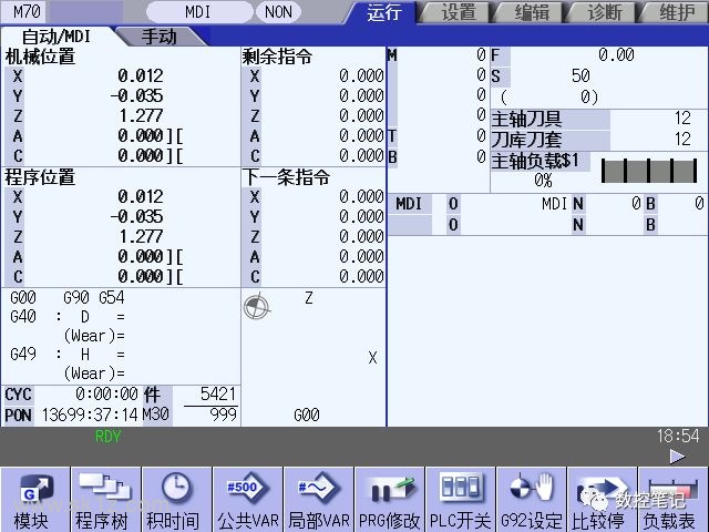 常见数控系统机床原点设定方法汇总