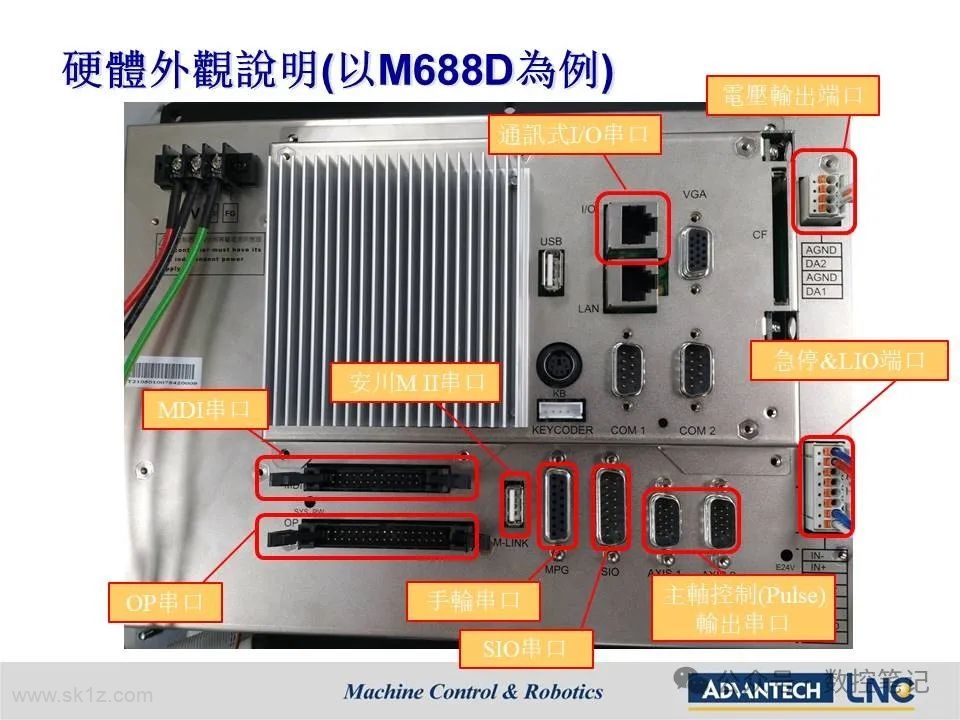 LNC宝元钻攻机搭配总线型控制器(M588D M688D)配机说明