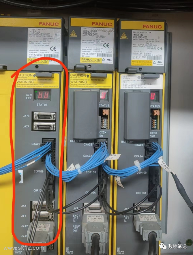 FANUC PW0012 PW0013 SV1067 SV1068 SV0484 SV0496 SP1978 报警案例