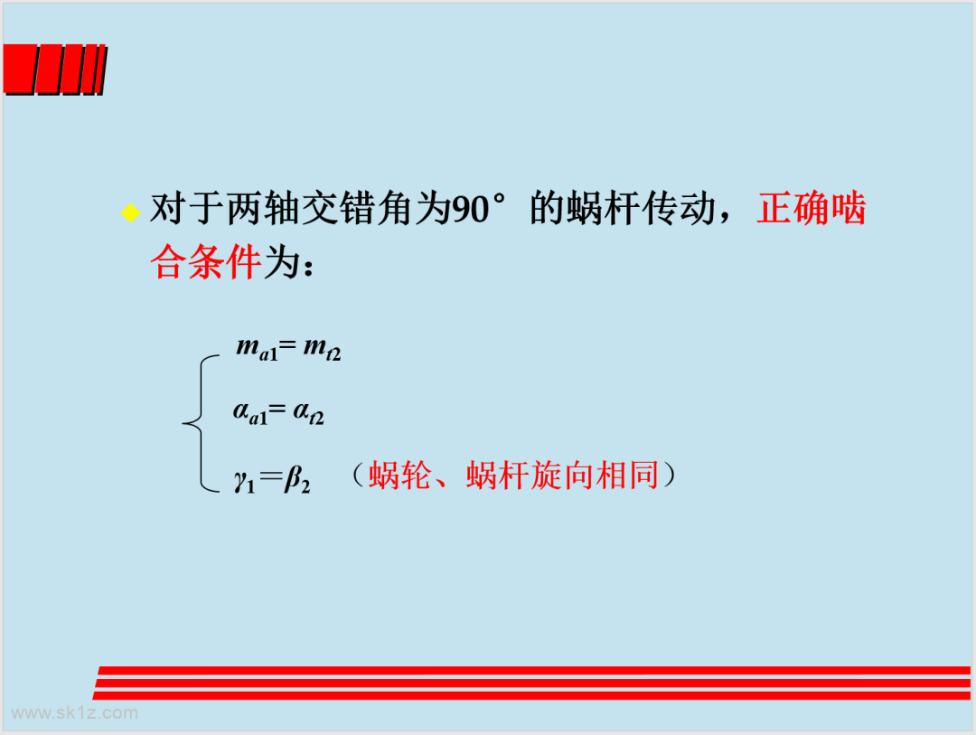 涡轮蜗杆设计精讲