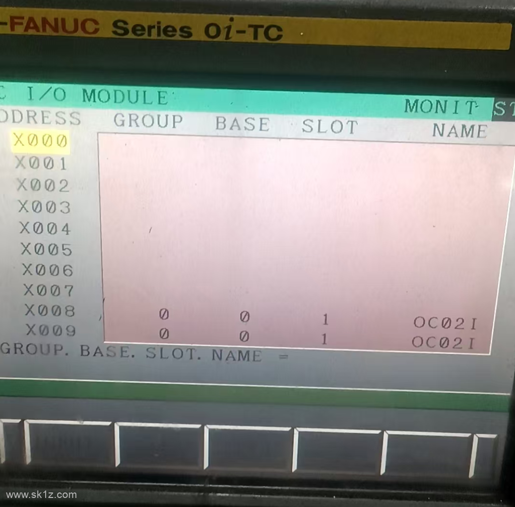FANUC | 0iC系统 I/O模块的设置介绍